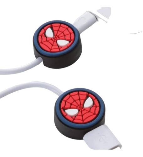 2 Protector Cable Come Calbe Spider Man Proteje Tu Cable
