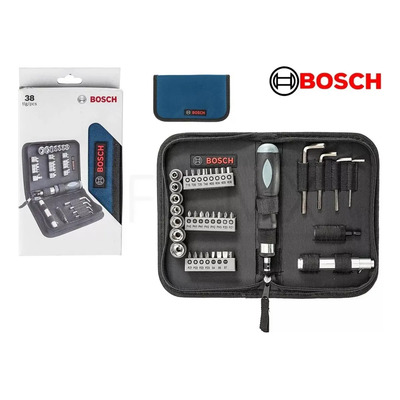 Set De Puntas Dados Linterna Bosch X-line 38pza | MercadoLibre