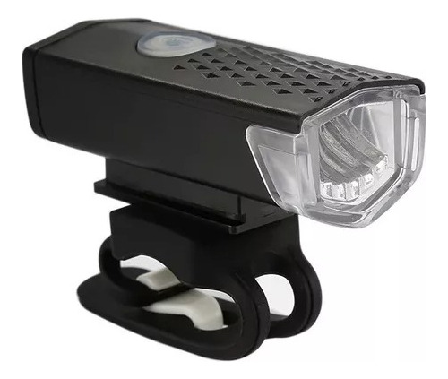  Luz Led Bicicleta Delantera 300 Lumens Recargable Usb-works