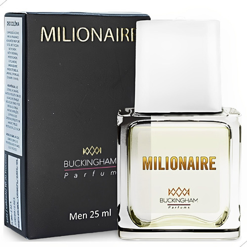 Perfume Importado Milionaire Buckingham 25ml Ricardo Bortoletto 48hrs De Fixação Original