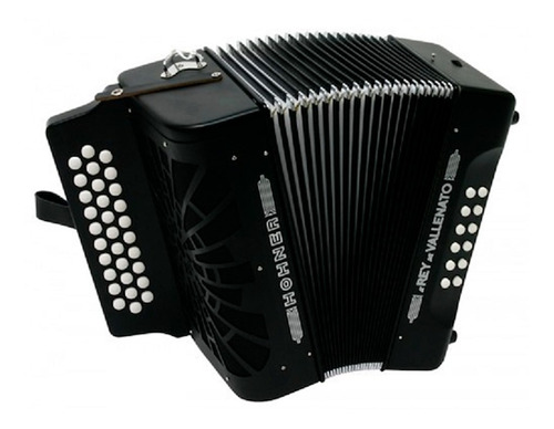 Acordeon Hohner Rey Vallenato A49421 62 Notas En Caja