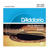 Cuerdas Para Guitarra Acústica D'addario Ez Ez910