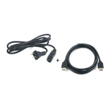 Cable Corriente Para Fuente Poder Xbox 360-one + Hdmi 1.2 M