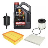 Kit 4 Filtros + Aceite Motul 5w30 5l Peugeot 308 408 2.0 N