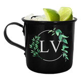 125 Canecas Moscow Mule Personalizadas 350ml (cor Preta)