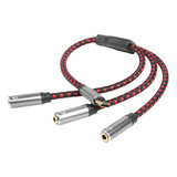 Cable Divisor Hembra De 3,5 Mm Para Micrófono Auxiliar, Cone