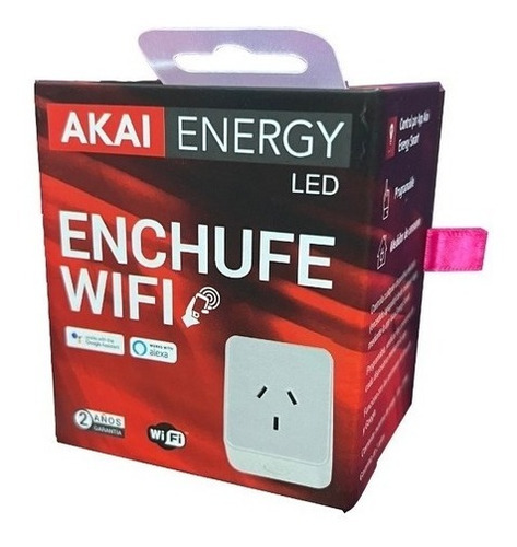 Enchufe Wifi Akai Energy Inteligente 10a