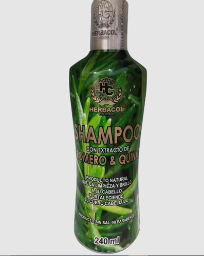 Shampoo Romero Y Quina Herbacol - Ml - mL a $88
