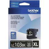 Tinta Brother Lc103 Xl Negro Original C/iva Mfc J4310