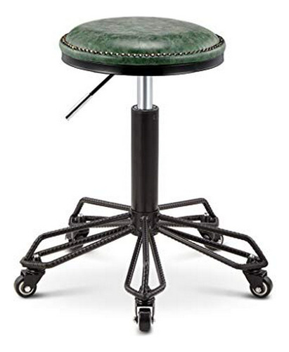 Banco De Salón - Nubaozy Retro Work Stool, Small Pulley Stoo