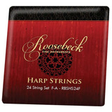 Cuerdas Para Arpas Nylon Roosebeck Harp String F-a Set 24