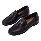 Mocasín Vizcaya Negro Premium Mario Hernández