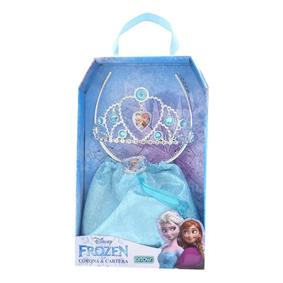 Ditoys Set Frozen Corona Tiara Cartera Princesas Disney 2 Piezas | MercadoLibre
