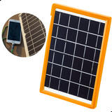 Carregador Solar Para Celular Placa Solar Com Cabo Usb Bom