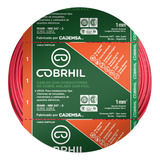 Cable Unipolar Normalizado Cobrhil 1 Mm Rollo 50 Mts Cubierta Rojo
