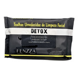 Lenço Umedecido De Limpeza Facial Detox - Fenzza