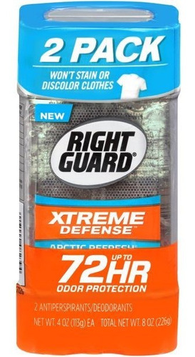 Right Guard Artic Gel Antitranspirante 2 Pack