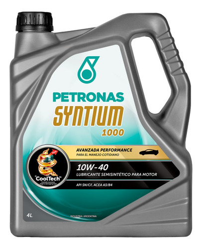 Aceite Syntium Renault Megane Iii 2.0 10w40 Semi Sintéti 4 L