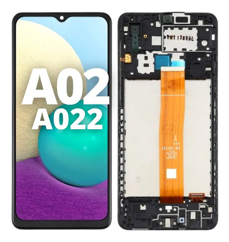 Modulo Para Samsung A02 A022 Pantalla Oled Display Con Marco