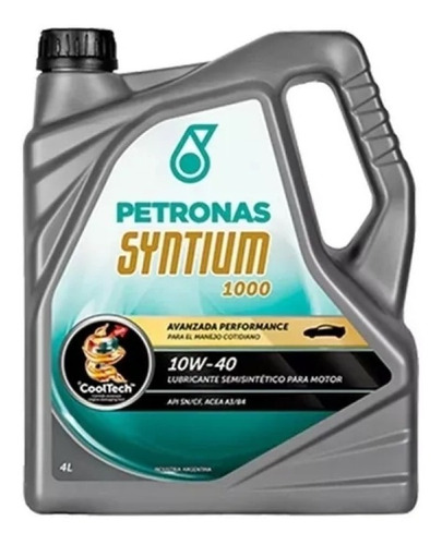 Aceite Semisintetico Petronas 10w40 4 Litros Syntium 1000