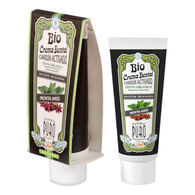 Pasta Dental Menta Y Anis Bio Carbon Activado Boti-k | MercadoLibre