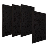 4 Panel Espuma Acústica Madera Element Dif/abs Espesor 5.3cm