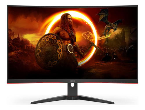 Monitor Gamer Curvo 31.5 Aoc 0.5ms 240hz Full Hd Va Freesync