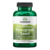 Fenugreek Seed Fenogreco  610mg/90cap Swanson