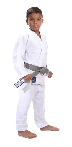 Kimono Judô Torah Flex Infantil Com Faixa Branca-bco