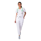 Pijama Quirúrgica Medica Antifluidos Jogger, Scrub Dama 