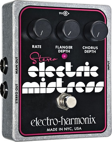 Pedal Flanger Electro Harmonix Stereo Electric Mistress