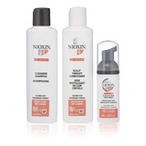 Kit Nioxin #4 Sistema Anticaida 150ml Pelo Con Tintura