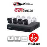 Kit 4 Camaras 5mp Audiocon 1 Cable De 30 En Lugar De 18