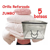 5 Bolsas Jumbo Reforzadas Para Edredón 48 X 53 X 39cm