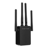 Amplificador De Señal Wifi Repetidor Inalámbrico Negro De Do