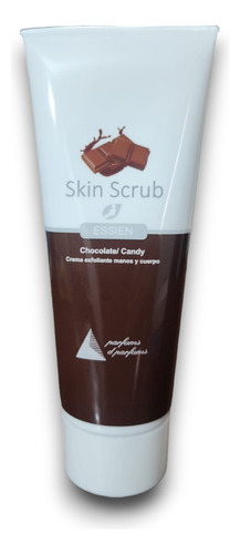 Crema Exfoliante Corporal Dama Chocolate 200grs Essien 