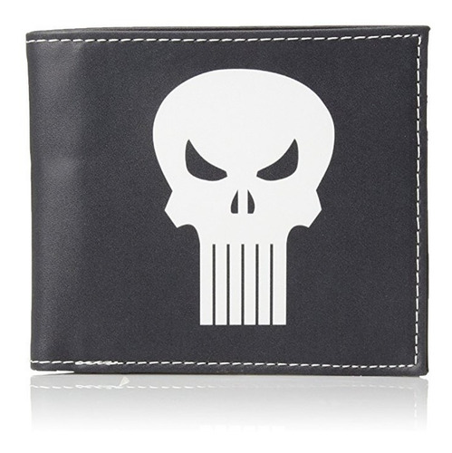 Cartera Marvel Punisher (original) Billetera Colección Piel