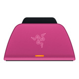Base De Carga Rápida Razer Para Playstation Color Rosa