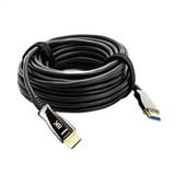 Cabo Hdmi 2.1 8k Fibra Óptica - 5 Metros - Kit Com 10