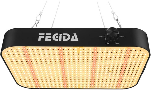  Fecida Cr-600 Lampara Tienda Cultivo Hidroponico Luz Grow