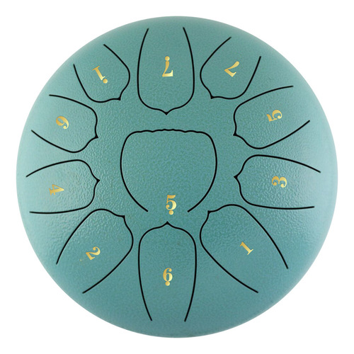 Steel Tongue Drum Handpan Drum Notes Tongue Inch Percussion