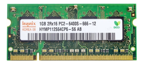 Memoria Ram Sodimm Ddr2 667mhz 1gb Hynix Korea 01 Hymp112s64