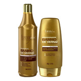 Kit Verniz Shampoo 500ml + Condicionador 200g Forever Liss