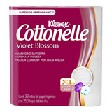 Kleenex Cottonelle Violet Blossom Papel Higiénico 32 Pzas