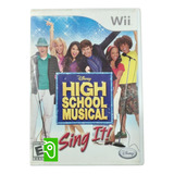 Sing It: High School Musical Juego Original Nintendo Wii 