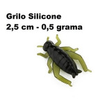 Isca Artificial Silicone Grilo 2,5cm 0,5gramas 20 Peças Top