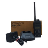 01 Rádio Kenwood Tk270g Vhf 128 Cn 5w + Carregador Ksc-15