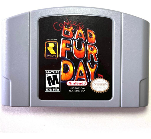 Conker's Bad Fur Day | Nintendo 64 - Cartucho Novo