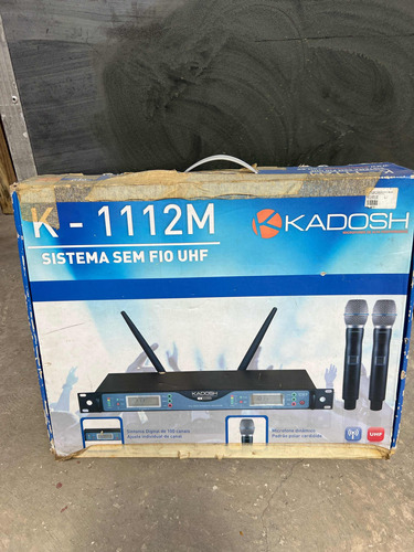 Microfone Kadosh K- 1112m Uhf