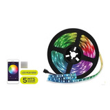 Tira Led Bluetooth De 5mt Tecnolab Tl158 Color De La Luz Multicolor